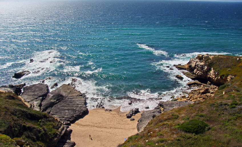 Praia do Rebenta Bois, Casa do Infantado, Portugal, Portugal